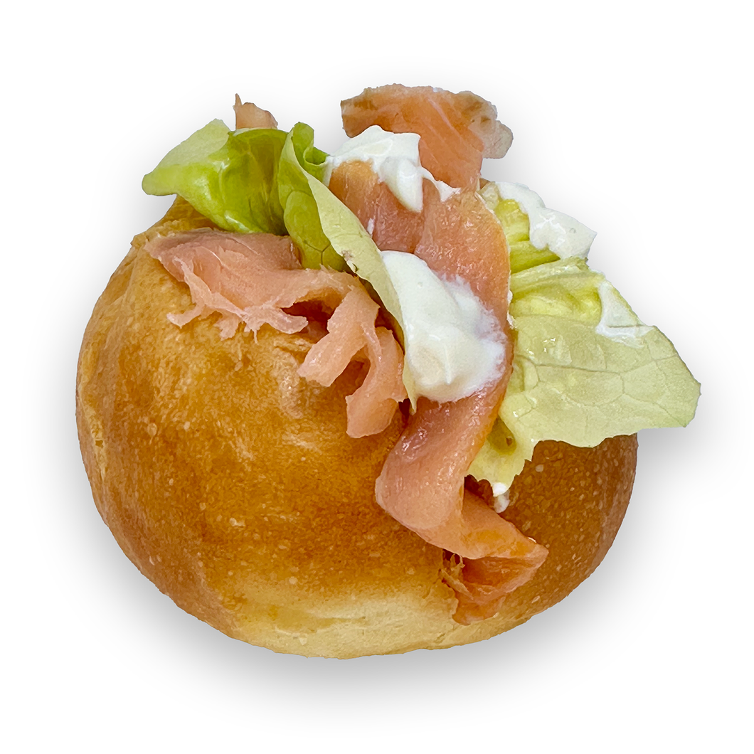 Maritozzo al salmone affumicato